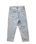 WYM LIDNM (ウィム バイ リドム) LOOSE FIT DENIM ブルー サイズ:L 未使用品：1980円