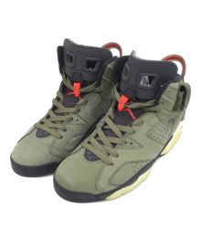 NIKE×Travis Scott（ナイキ×トラヴィス スコット）の古着「AIR JORDAN 6 RETRO SP "CACTUS JACK"」｜オリーブ