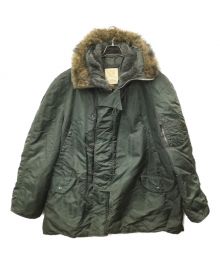 ALPHA（アルファ）の古着「TYPE N-3B(N), PARKA, EXTREME COLD WEATHER,」｜オリーブ