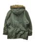 ALPHA (アルファ) TYPE N-3B(N), PARKA, EXTREME COLD WEATHER, オリーブ サイズ:X-LARGE：7000円