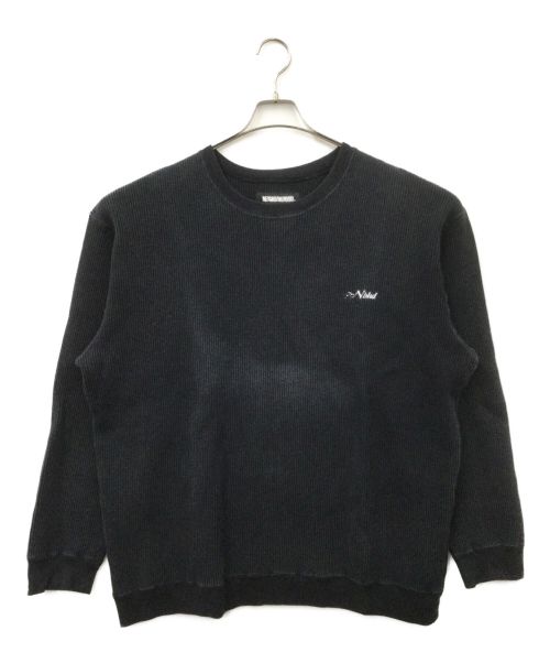 NEIGHBORHOOD（ネイバーフッド）NEIGHBORHOOD (ネイバーフッド) WAFFLE C-CREW.LS ブラック サイズ:XLの古着・服飾アイテム