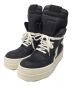 RICK OWENS（リックオウエンス）の古着「Mega Bumper Geobasket Black Milk」｜ブラック×ホワイト