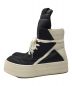 RICK OWENS (リックオウエンス) Mega Bumper Geobasket Black Milk ブラック×ホワイト サイズ:43：80000円