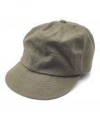 Nine Tailorナインテイラー）の古着「Lymington Cap」｜オリーブ