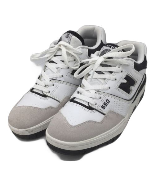 NEW BALANCE（ニューバランス）NEW BALANCE (ニューバランス) SEA SALT/BLACK ホワイト×ブラック サイズ:26.5の古着・服飾アイテム