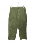 HATSKIハツキ）の古着「Loose Tapered Utility Trouser」｜グリーン