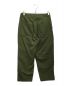 中古・古着 HATSKI (ハツキ) Loose Tapered Utility Trouser グリーン：3980円