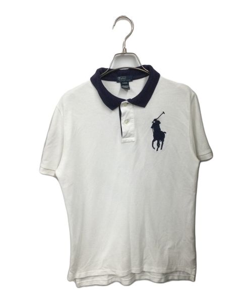 POLO RALPH LAUREN（ポロ・ラルフローレン）POLO RALPH LAUREN (ポロ・ラルフローレン) ポロシャツ ビッグポニー ホワイト サイズ:XLの古着・服飾アイテム