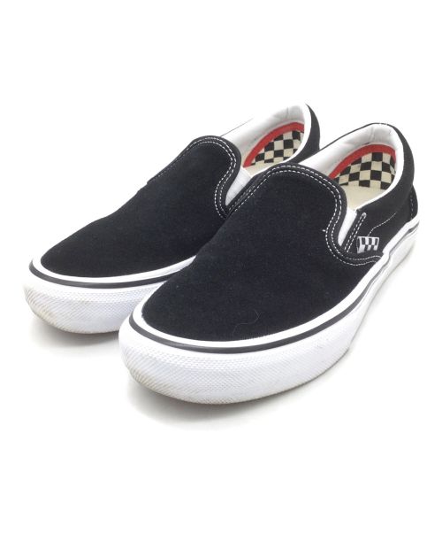 VANS（バンズ）VANS (バンズ) スケート スリッポン ブラック サイズ:23.5の古着・服飾アイテム