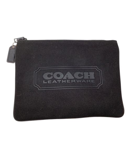 COACH（コーチ）COACH (コーチ) クラッチバッグ ブラックの古着・服飾アイテム