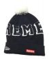 SUPREME（シュプリーム）の古着「Banner Beanie」｜ブラック