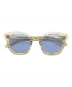 The Silent Soulザ サイレント ソウル）の古着「TSS SQUARE YELLOW CLEAR FRAME LIGHT BLUE LENS」｜イエロー×ブルー