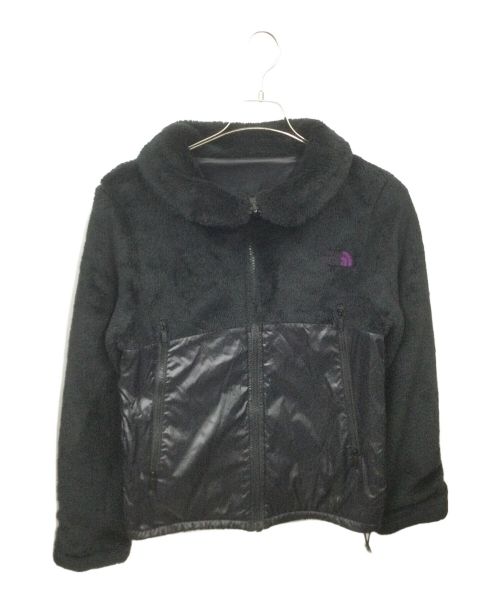 THE NORTHFACE PURPLELABEL（ザ・ノースフェイス パープルレーベル）THE NORTHFACE PURPLELABEL (ザ・ノースフェイス パープルレーベル) リバーシブルフリースジャケット ブラック サイズ:Mの古着・服飾アイテム