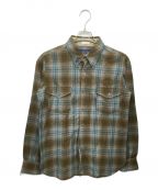 PENDLETON×WAREHOUSEペンドルトン×ウエアハウス）の古着「ウールチェックシャツ」｜ベージュ