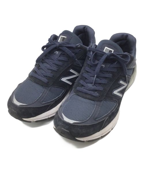 NEW BALANCE（ニューバランス）NEW BALANCE (ニューバランス) スニーカー ネイビー×シルバー ネイビー サイズ:25の古着・服飾アイテム