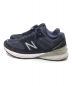 NEW BALANCE (ニューバランス) スニーカー ネイビー×シルバー ネイビー サイズ:25：12000円