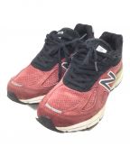 NEW BALANCEニューバランス）の古着「スニーカー RUNNNINGCOURSE MERCURY RED」｜レッド