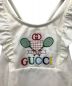 GUCCI (グッチ) ロゴ水着 ホワイト サイズ:3/6 未使用品：9000円