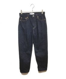 SETTO（セット）の古着「12oz SELVAGE STRAIGHT JEANS」｜インディゴ