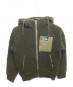 HELLY HANSENヘリーハンセン）の古着「FIBER PILE THERMO HOODIE」｜グリーン