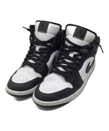 NIKE（ナイキ）の古着「Air Jordan 1 Mid "Panda Elephant/Safari"」｜ブラック×ホワイト