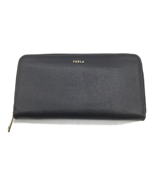 FURLA（フルラ）FURLA (フルラ) FURLA BABYLON XL ZIP Around ブラックの古着・服飾アイテム