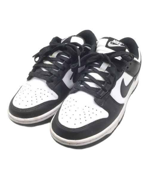 NIKE（ナイキ）NIKE (ナイキ) WMNS DUNK LOW ホワイト×ブラック サイズ:24.5の古着・服飾アイテム