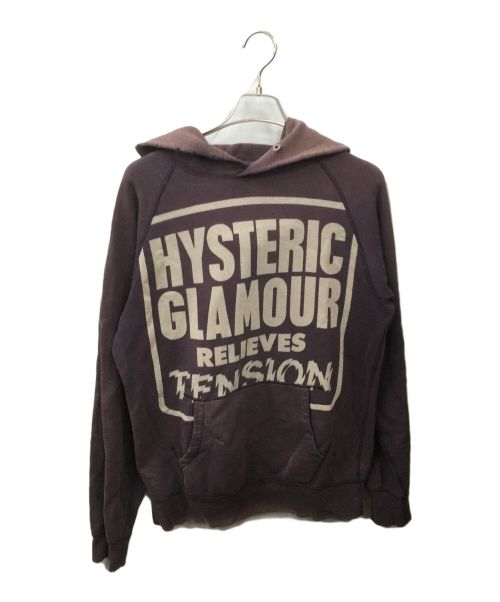 Hysteric Glamour（ヒステリックグラマー）Hysteric Glamour (ヒステリックグラマー) プルオーバーパーカー パープル パープル サイズ:Freeの古着・服飾アイテム