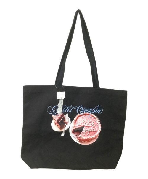 hotel olympia（ホテルオランピア）HOTEL Olympia (ホテルオランピア) 07-ToteBagCAKE ブラック 未使用品の古着・服飾アイテム