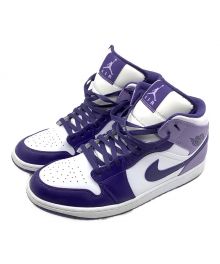 NIKE（ナイキ）の古着「Air Jordan 1 Mid "Sky J Purple"」｜ホワイト×パープル