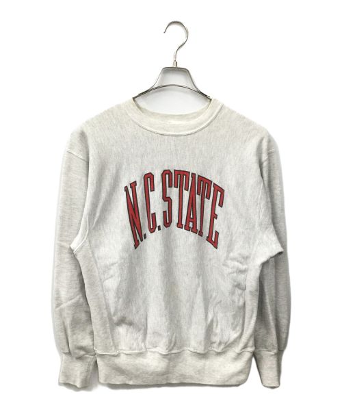 cotton exchange（コットンエクスチェンジ）cotton exchange (コットンエクスチェンジ) N.C.STATE スウェット グレー グレー サイズ:Lの古着・服飾アイテム