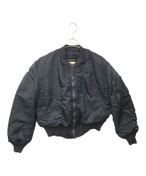 U.S.AIR FORCE（ユーエスエアフォース）U.S.AIR FORCE (ユーエスエアフォース) JACKET,FLYNG,INTERMEDIATE ネイビー サイズ:38の古着・服飾アイテム