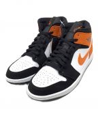 NIKEナイキ）の古着「AIR JORDAN 1 MID SHATTERED BACKBOARD」｜オレンジ×ブラック