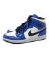 NIKE (ナイキ) Air Jordan 1 Mid SE Signal Blue ブルー×ホワイト サイズ:27.5 未使用品：15000円