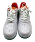 中古・古着 NIKE (ナイキ) Air Force 1 Low '07 SBY Collection White ホワイト×グリーン サイズ:27.5 未使用品：20000円