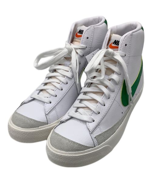 NIKE（ナイキ）NIKE (ナイキ) Blazer Mid 77 Vintage Pine Green グリーン×ホワイト サイズ:27.5 未使用品の古着・服飾アイテム