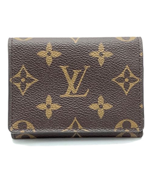 LOUIS VUITTON（ルイ ヴィトン）LOUIS VUITTON (ルイ ヴィトン) アンヴェロップ・カルト・ドゥ・ヴィジット M63801の古着・服飾アイテム