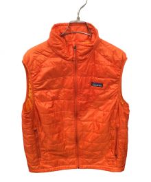 Patagonia（パタゴニア）の古着「ナノパフベスト」｜オレンジ