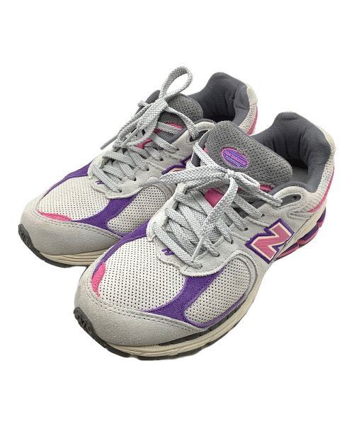 NEW BALANCE（ニューバランス）NEW BALANCE (ニューバランス) 2002R グレー×パープル グレー×パープル サイズ:25.5の古着・服飾アイテム