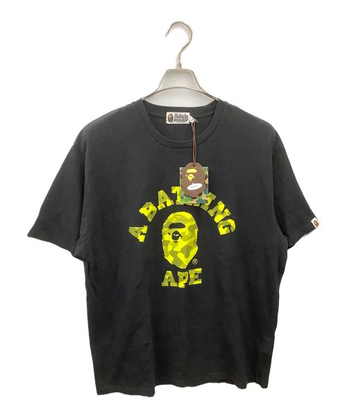 A BATHING APE（アベイシングエイプ）A BATHING APE (アベイシングエイプ) A BATHING APE T-shirt Men ブラック サイズ:XXLの古着・服飾アイテム