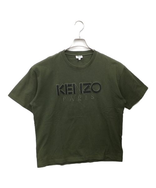 KENZO（ケンゾー）KENZO (ケンゾー) 半袖カットソー オリーブ サイズ:XLの古着・服飾アイテム