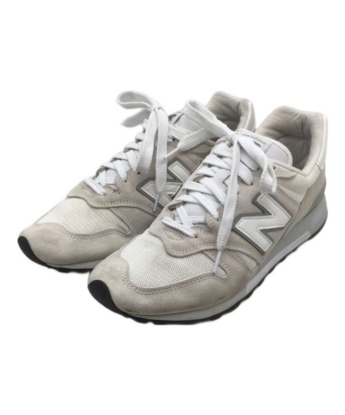 NEW BALANCE（ニューバランス）NEW BALANCE (ニューバランス) スニーカー アイボリー アイボリー サイズ:28.5の古着・服飾アイテム