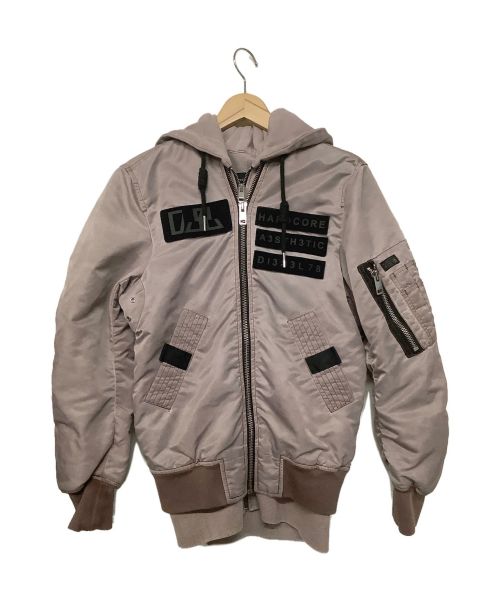 中古・古着通販】DIESEL (ディーゼル) ボンバージャケット ピンク