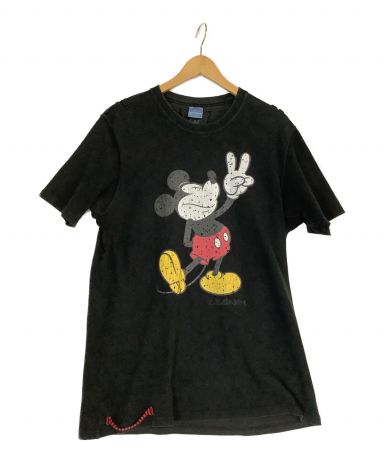 【中古・古着通販】Roen (ロエン) Tシャツ ブラック サイズ:L 未使用