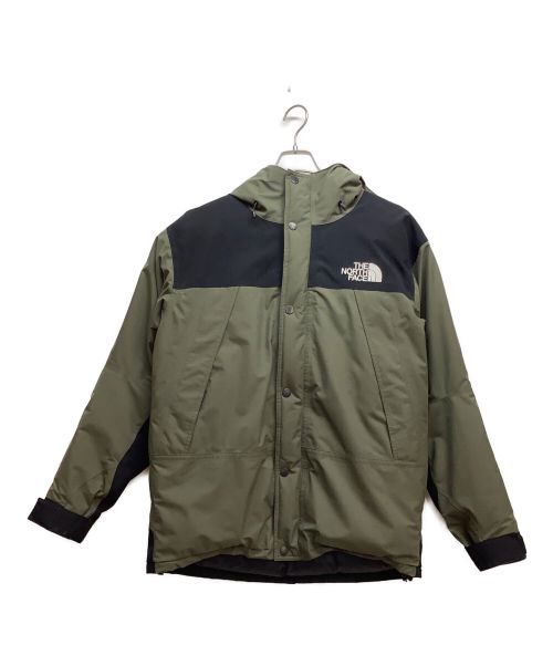 THE NORTH FACE（ザ ノース フェイス）THE NORTH FACE (ザ ノース フェイス) マウンテンダウンジャケット オリーブ×ブラック サイズ:XLの古着・服飾アイテム