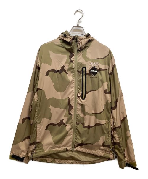 F.C.R.B.（エフシーアールビー）F.C.R.B. (エフシーアールビー) CAMOUFLAGE PRACTICE JACKET  ブラウン サイズ:Lの古着・服飾アイテム