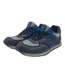 NEW BALANCE×ATMOS（ニューバランス×アトモス）の古着「スニーカー」｜ブラック×ブルー