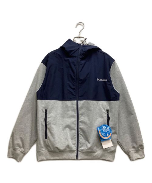 Columbia（コロンビア）Columbia (コロンビア) ウィルキンソンコーブフーディ ネイビー×グレー サイズ:M 未使用品の古着・服飾アイテム