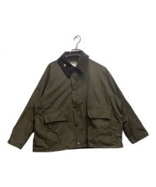 Barbour（バブアー）の古着「TRANSPORT JACKET」｜カーキ×ブラウン