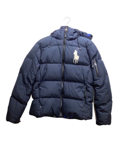 POLO RALPH LAUREN（ポロ・ラルフローレン）POLO RALPH LAUREN (ポロ・ラルフローレン) ダウンジャケット ネイビー サイズ:Mの古着・服飾アイテム